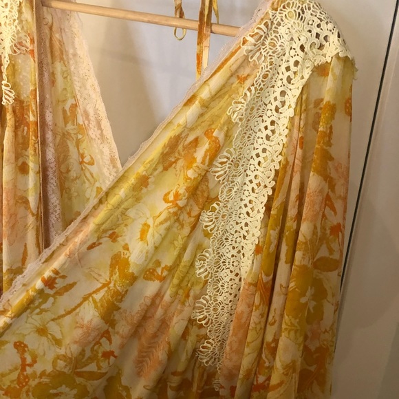 Lost in love duster/kimono FREE PEOPLE - Picture 5 of 7